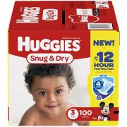 Huggies Snug & Dry Diapers, Size 3, 100 Count