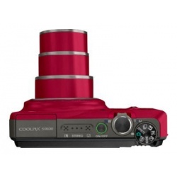 Nikon Coolpix S9100 12.1 MP Digital Camera (Red)