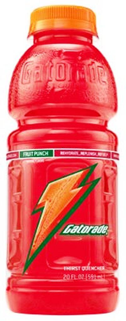 Gatorade Sports Drink, Fruit Punch, 20-Ounce Wide MouthBottles (Pack of 24)