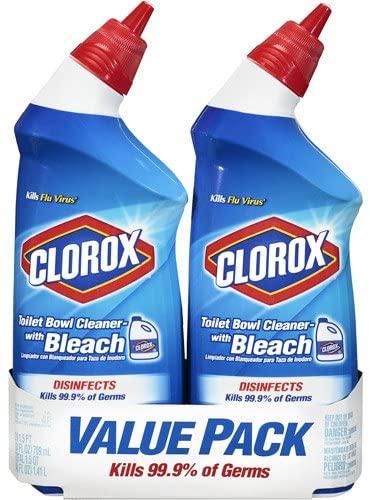 Clorox Toilet Bowl Cleaner with Bleach, 1.5 Pt