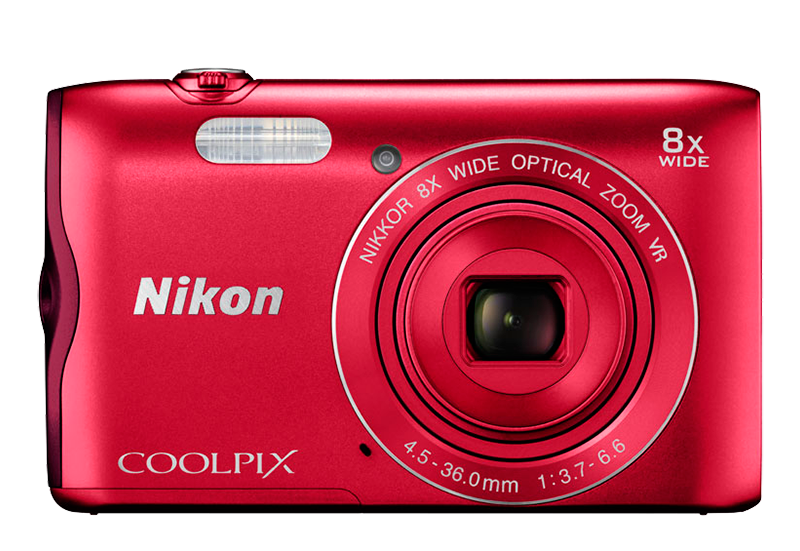 Nikon COOLPIX A300 Digital Camera RED