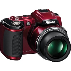 Nikon Coolpix L120 14.1 MP Digital Camera (Red)