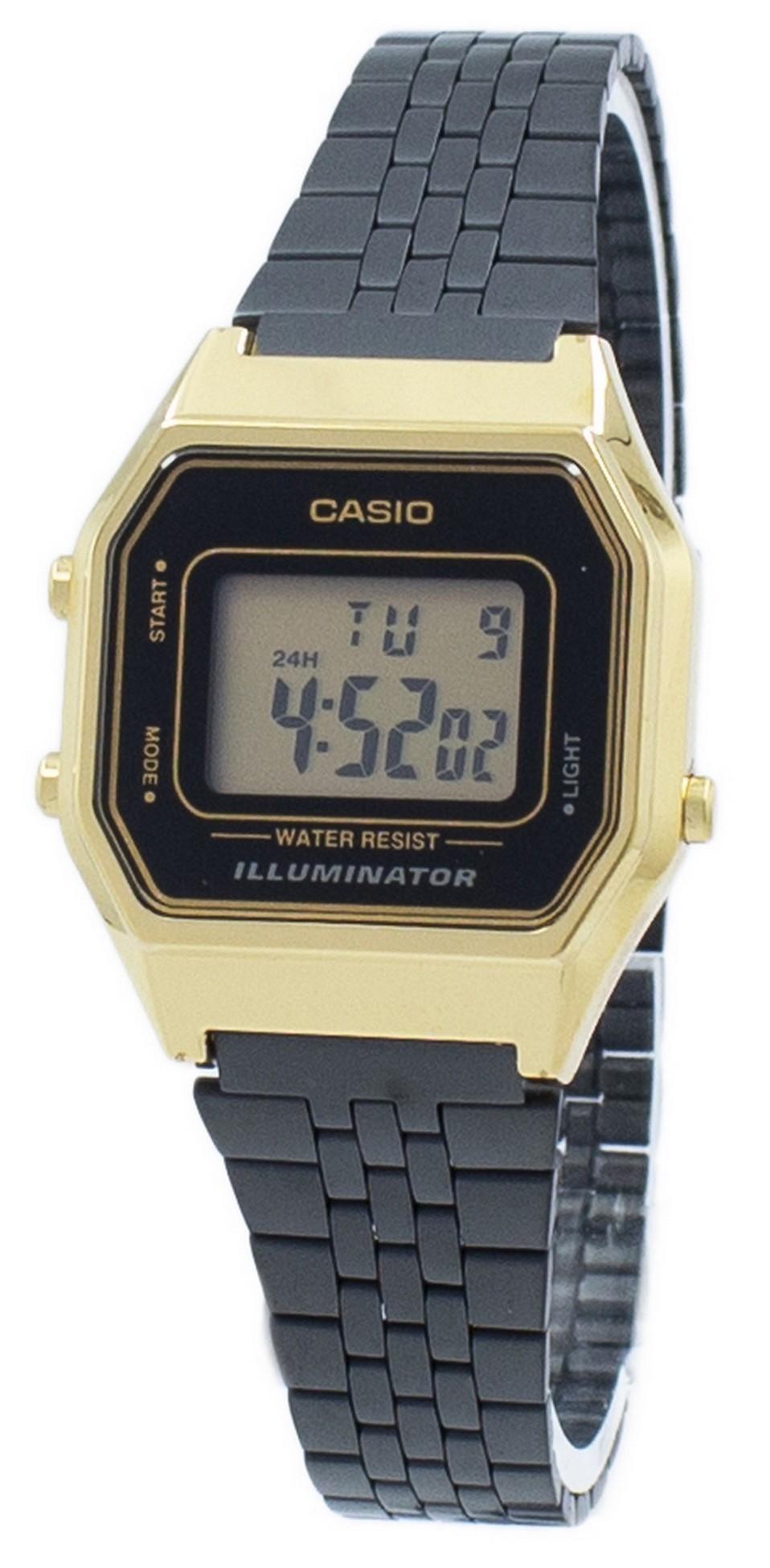 Casio Vintage Illuminator Alarm Digital LA680WEGB-1A Women's Watch