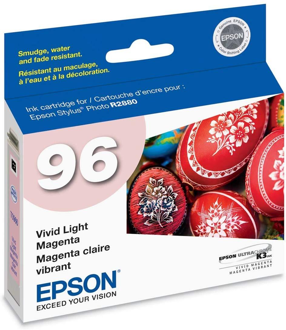 Epson T096620 96  Light Magenta Claria Hi-Definition High Capacity Cartridge Ink