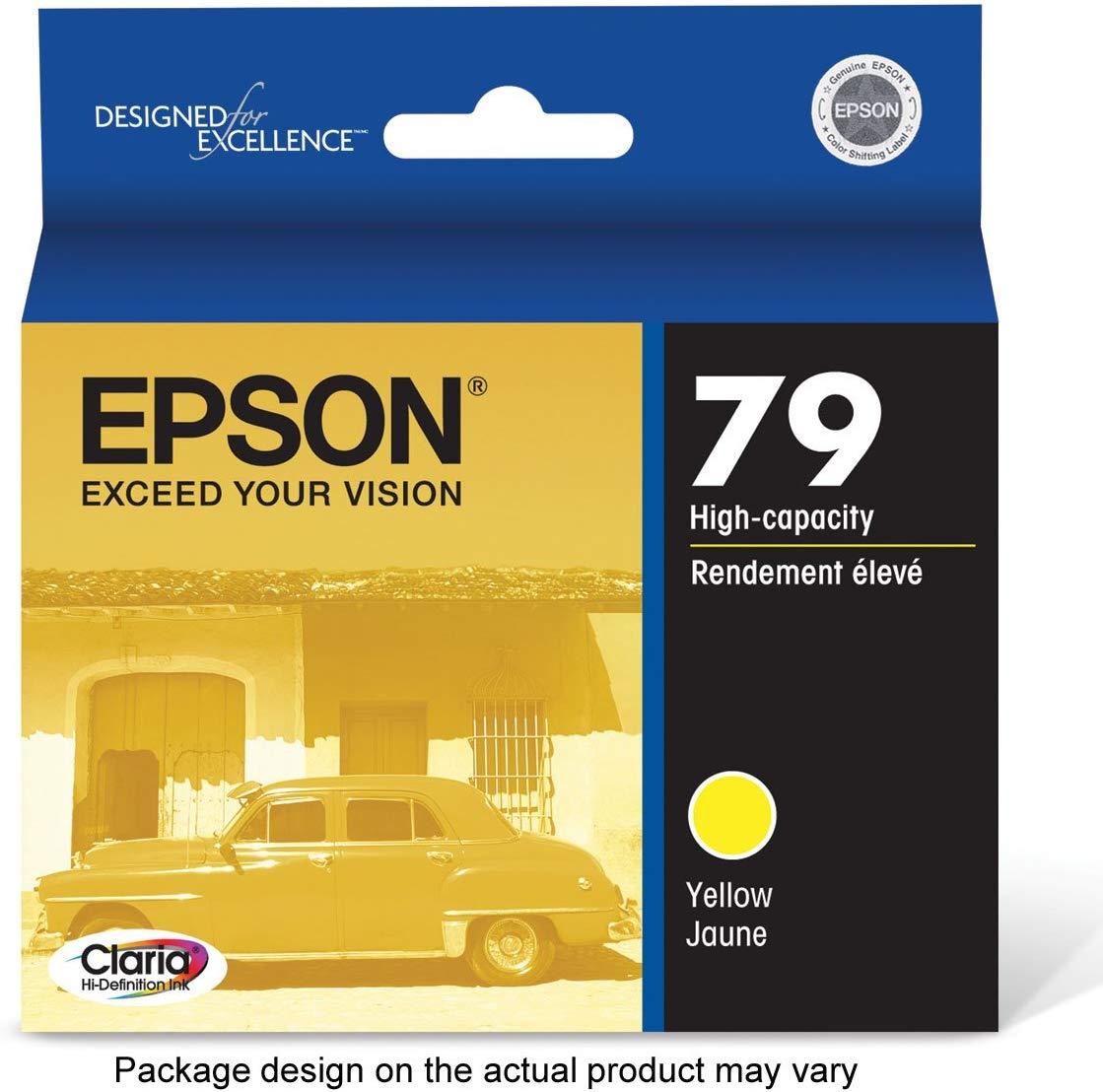 Epson T079420 79 Yellow Claria Hi-Definition  High-capacity Inkjet Cartridge  