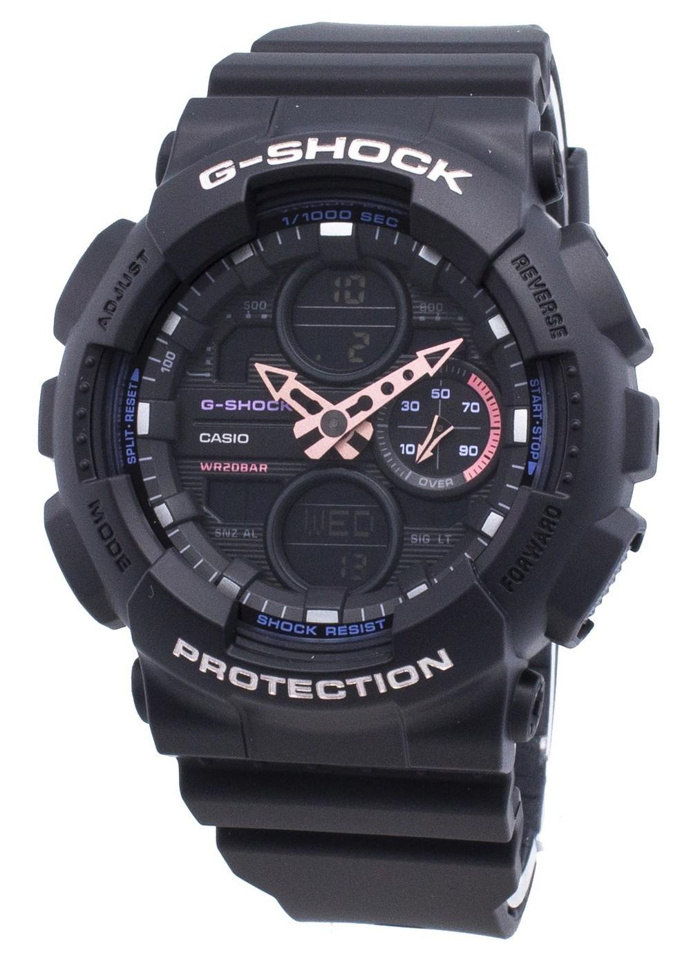 Casio G-Shock GMA-S140-1A GMAS140-1A World Time Quartz 200M Women's Watch