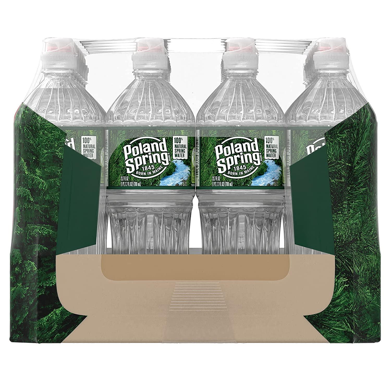 Natural Spring Water, 24 Count