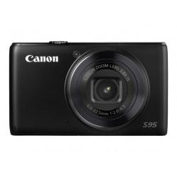 Powershot S95 - 10 Megapixel 3.8x Optical Zoom Digital HD Camera (Black)