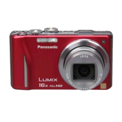 Panasonic Lumix DMC-ZS10 14.1 MP Digital Camera (Red)