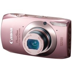 Powershot 500 HS 12.1 Megapixel 4.4x Optical Zoom Camera (Pink)