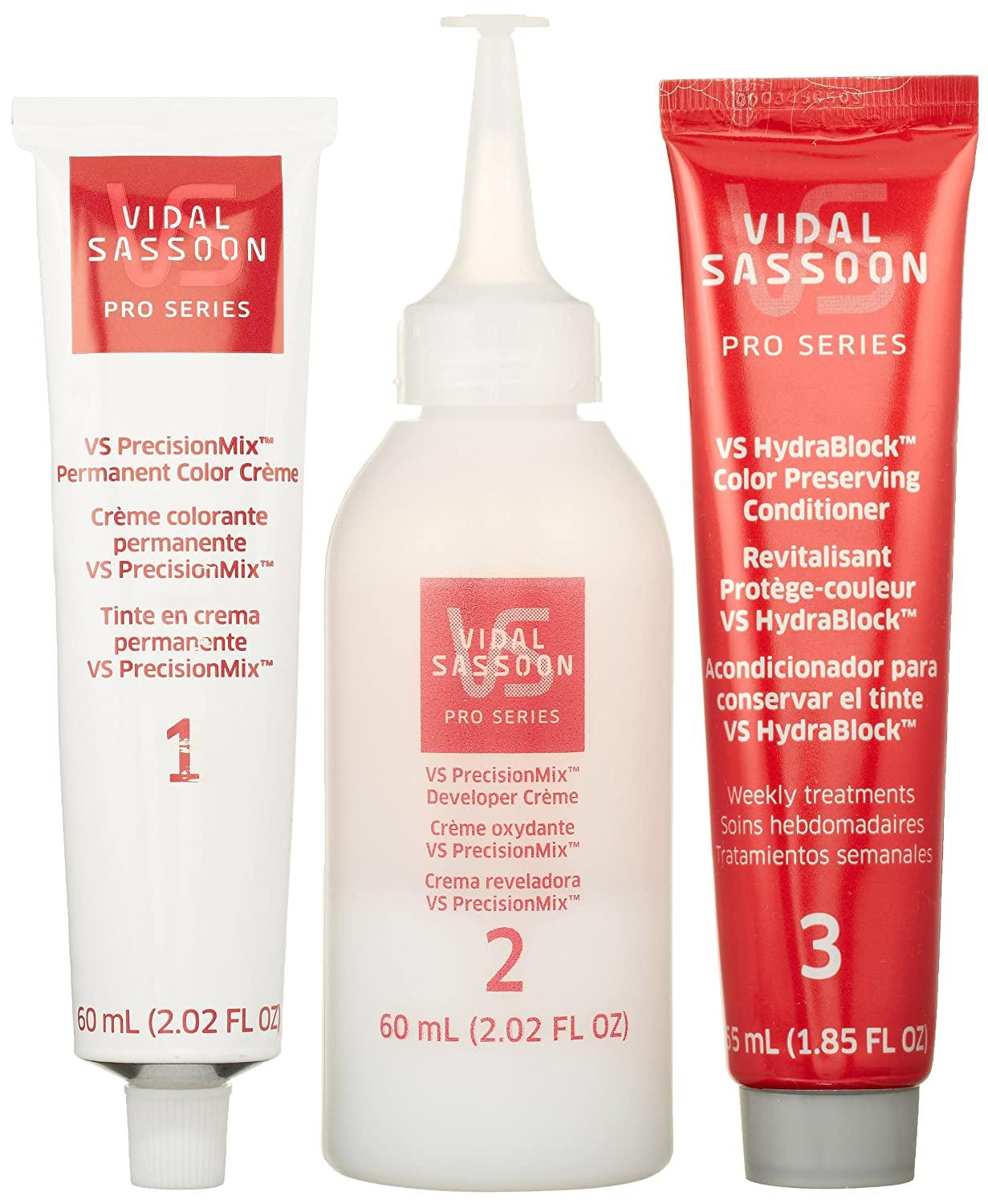 Vidal Sassoon Pro Series Permanent Hair Color, London Luxe, Merlot Vibrant Red 5RR