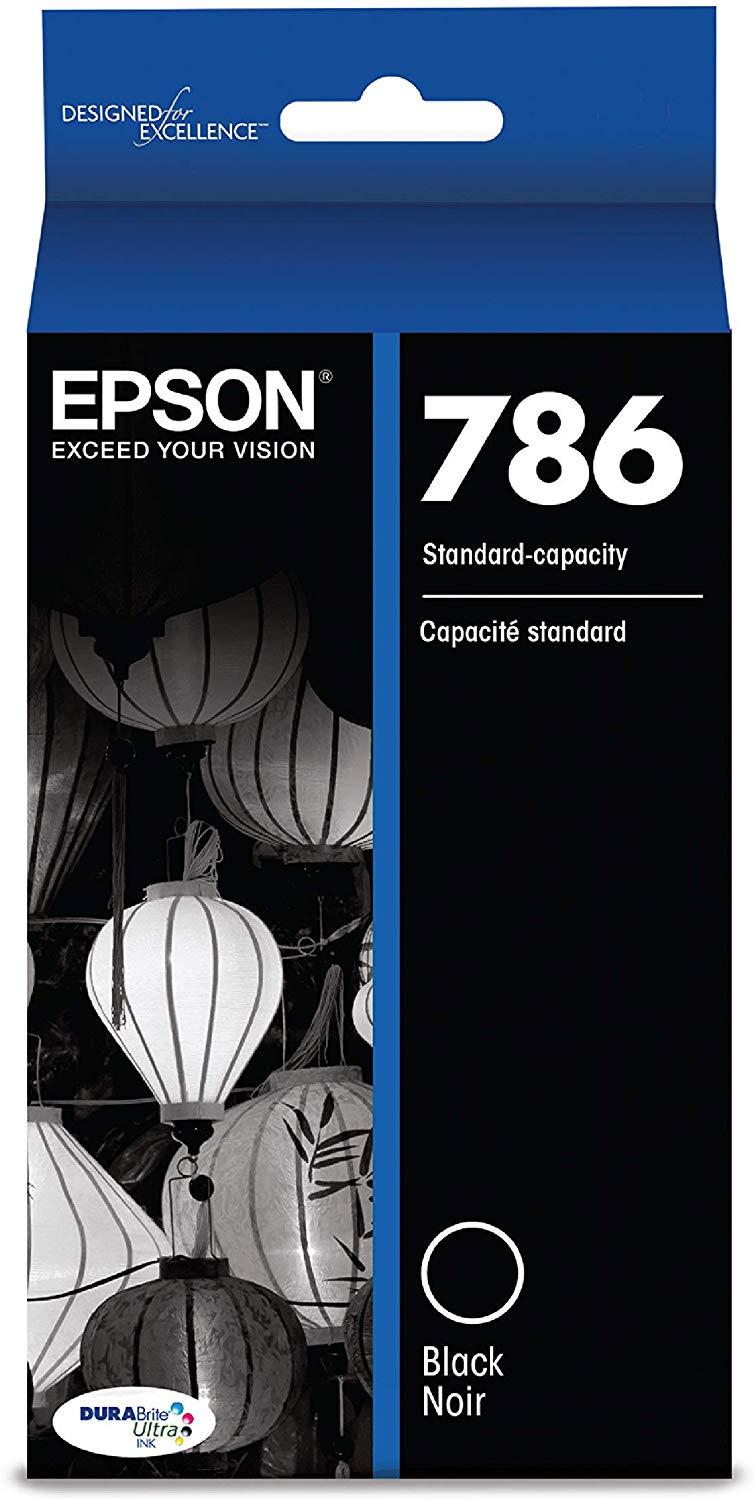 Epson T786120 Black DURABrite Ultra Standard-Capacity Ink Cartridge
