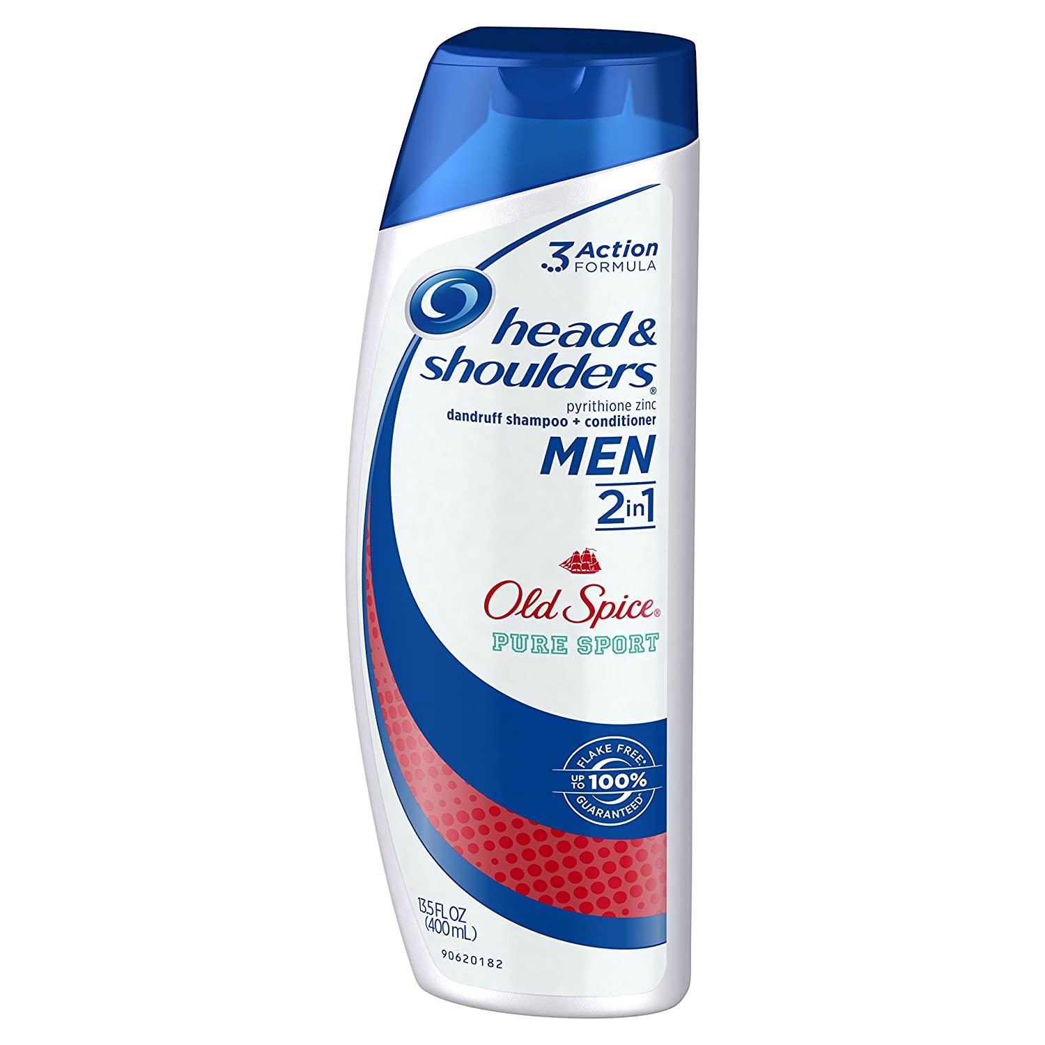 Head & Shoulders Old Spice Pure Sport Dandruff 2 in 1 Shampoo and Conditioner