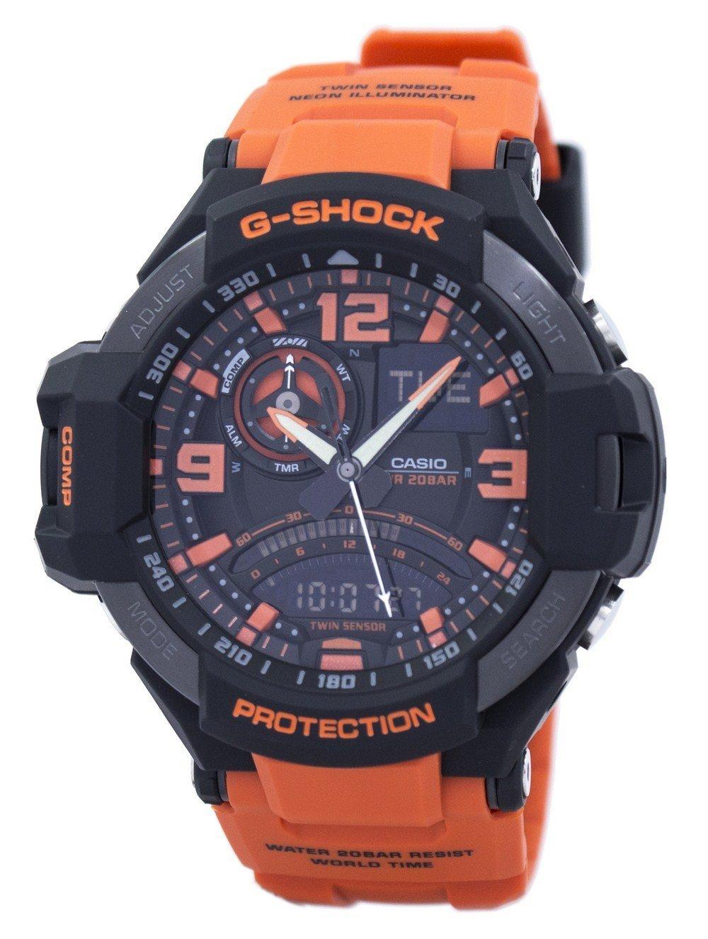 Casio G-Shock Gavitymaster Neon Illuminator Analog-Digital GA-1000-4A GA1000-4A Men's Watch