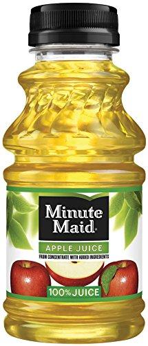 Minute Maid Apple Juice with Vitamin C, Fruit Juice Drink, 10 Fl Oz, 24 Pack