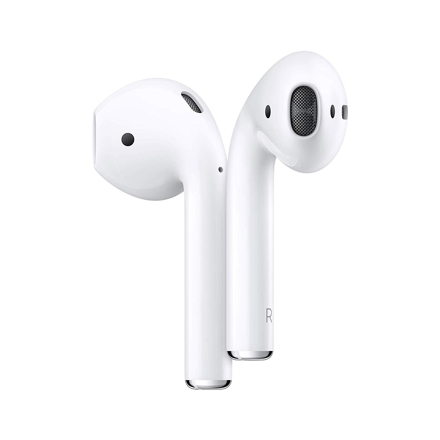 Apple AirPods with Charging Case - 2nd Generation, White (Refurbished)