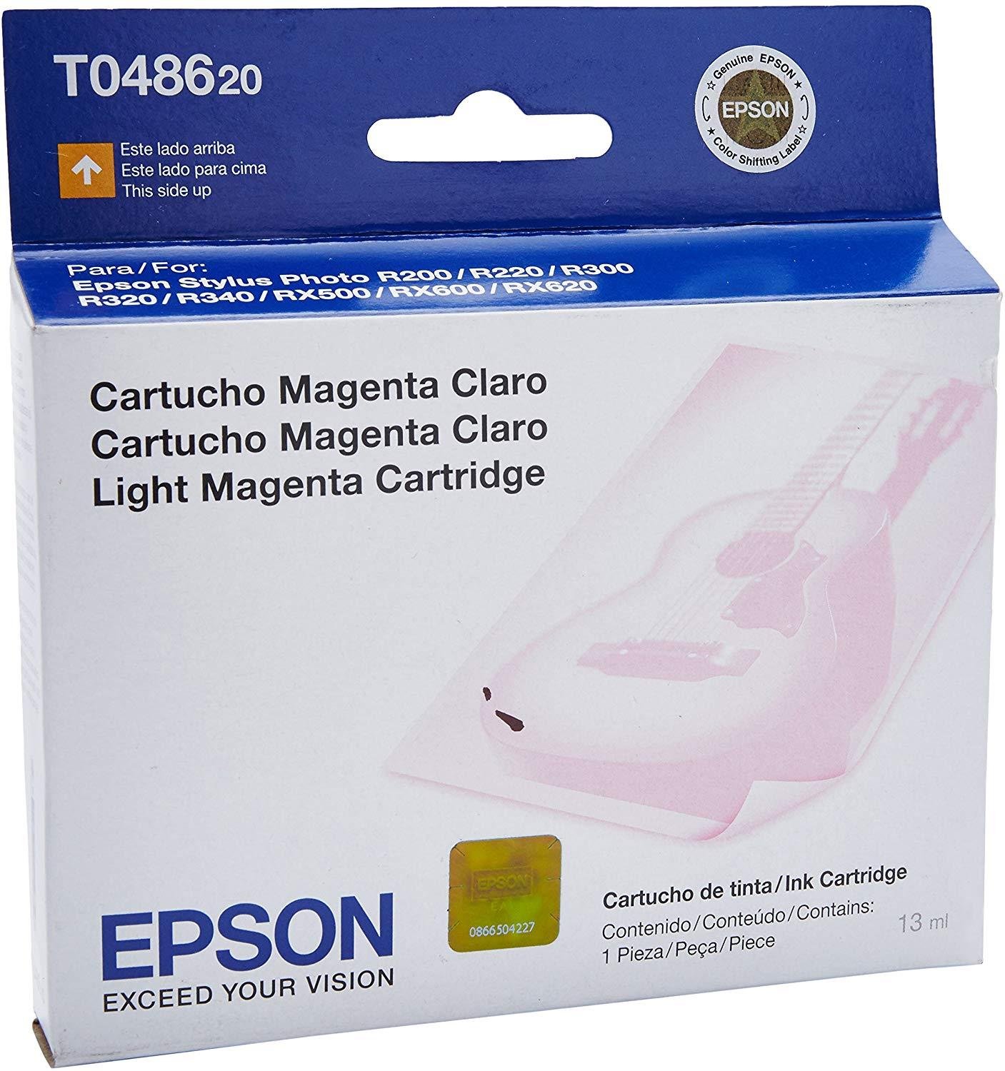 Epson T048620 48 Light Magenta Inkjet Cartridge