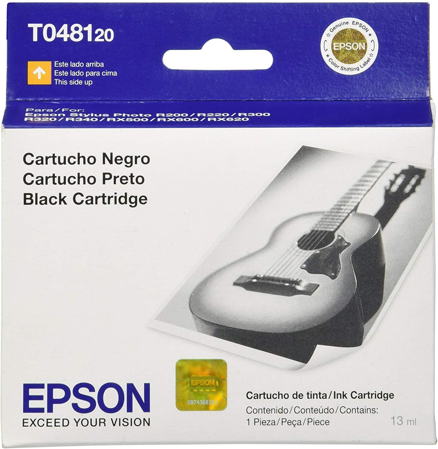 Epson T048120 48 Black Inkjet Cartridge