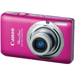 PowerShot 100 HS 12.1 Megapixel 4x Optical Digital ELPH Camera (Pink)