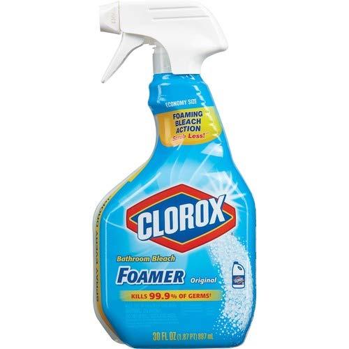 Clorox Bleach Foamer 30 oz for Bathroom Household Cleaner