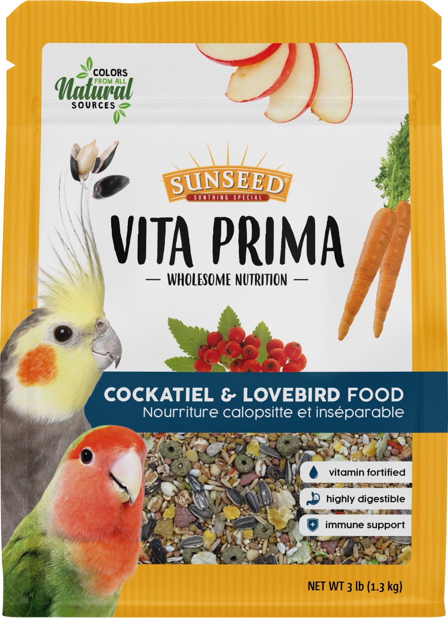 Vita Prima Cockatiel & Lovebird Formula