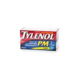 Tylenol PM Extra Strength Pain Reliever / Nighttime Sleep Aid Caplets 150 Count