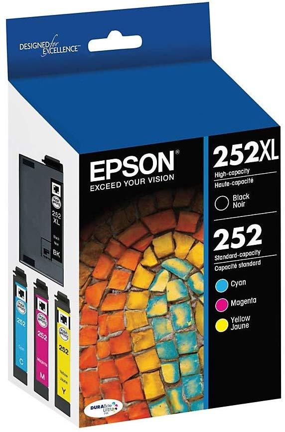 Epson T252XL-BCS 252XL  DURABrite Ultra Color High Capacity Cartridge Ink