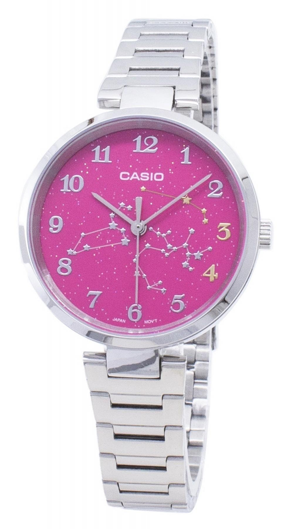 Casio Quartz LTP-E01D-4A LTPE01D-4A Analog Women's Watch