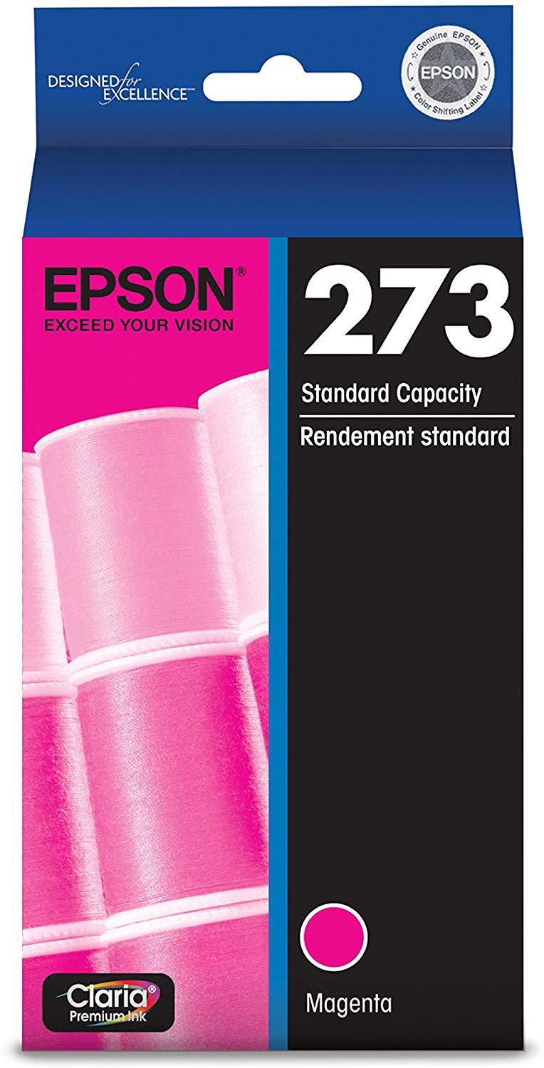 Epson  T273320 273 Magenta Claria Premium Standard-Capacity  Ink Cartridge