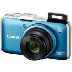 Canon PowerShot SX230 HS 12.1 MP Digital Camera (Blue)