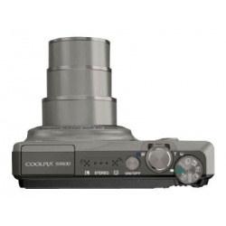 Nikon Coolpix S9100 12.1 MP Digital Camera (Silver)