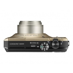 Nikon Coolpix S8100 12.1 MP Digital Camera (Gold)