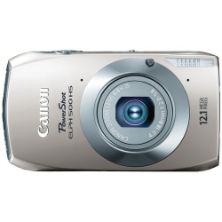 Powershot 500 HS 12.1 Megapixel 4.4x Optical Zoom Camera (Silver)