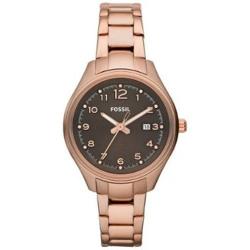 Fossil Flight Mini Plated Stainless Steel Watch Rose AM4366