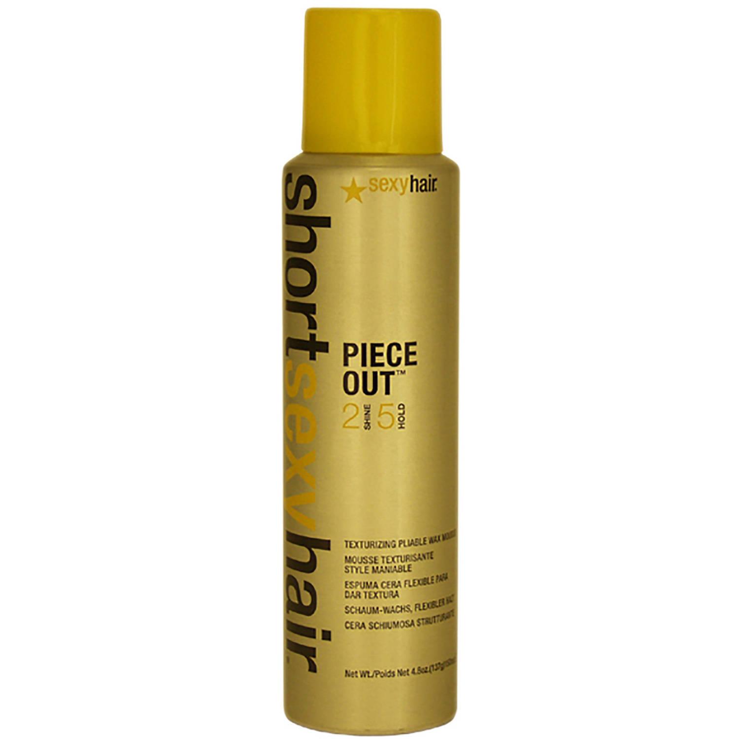 Short Sexy Hair Piece Out Wax Mousse by Sexy Hair for Unisex, 4.8 oz