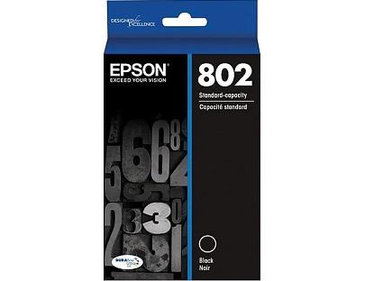  Epson T802120 802 Black Standard Ink Cartridge