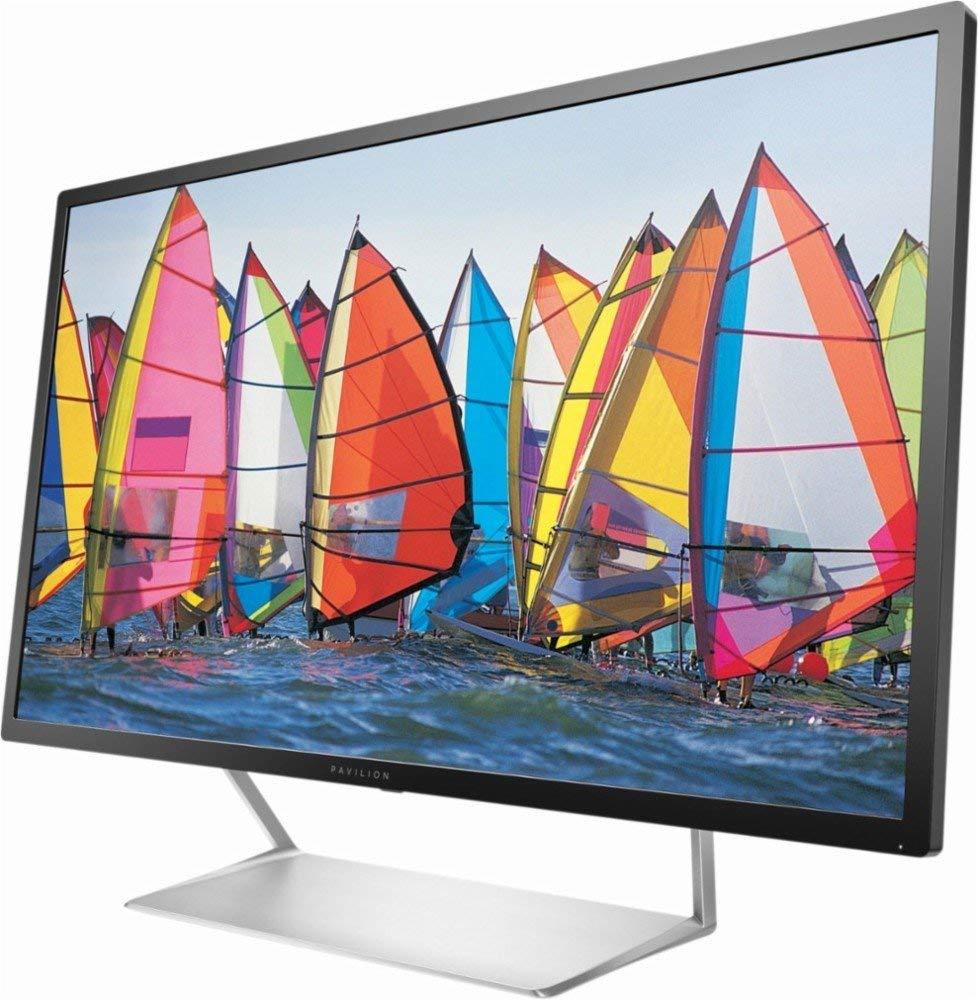 HP 32Q Pavilion 32" LED QHD Monitor - Black with Silver Stand