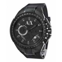 Armani Exchange Black Chronograph Mens Watch AX1113