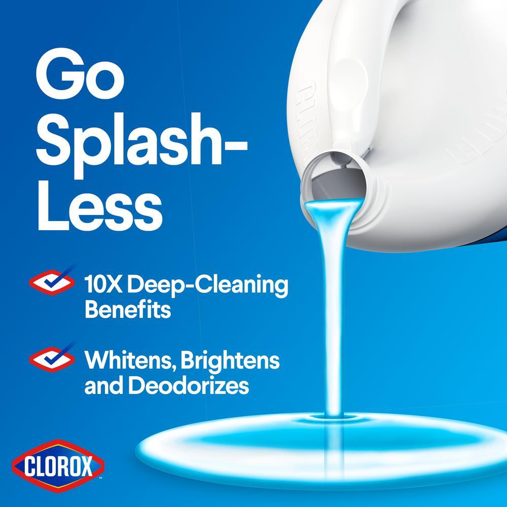 Clorox 116 oz. Concentrated Splash-Less Regular Bleach Liquid