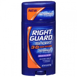 Right Guard Sport Antiperspirant & Deodorant Invisible Solid Active - 2.8 oz