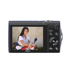 Coolpix S5100 12.2 Megapixel 5x Zoom Lens 1080p HD Video Camera (Blue)