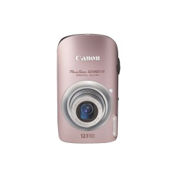 PowerShot SD960 IS - 12.1 Megapixel 4x Optical Digital Camera (Pink)