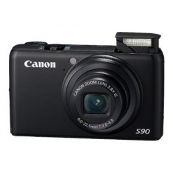 PowerShot S90 Digital Camera- 10.0 Megapixel 3.8x Optical Zoom (Black)