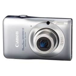 PowerShot SD1300-IS 12.1 Megapixel 4x Optical/4x Digital Zoom Digital Camera (Silver)