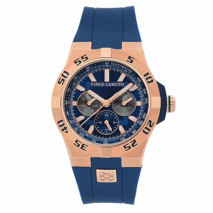 Vince Camuto VC/1010NVRG Rose Gold-tone Men's Watch