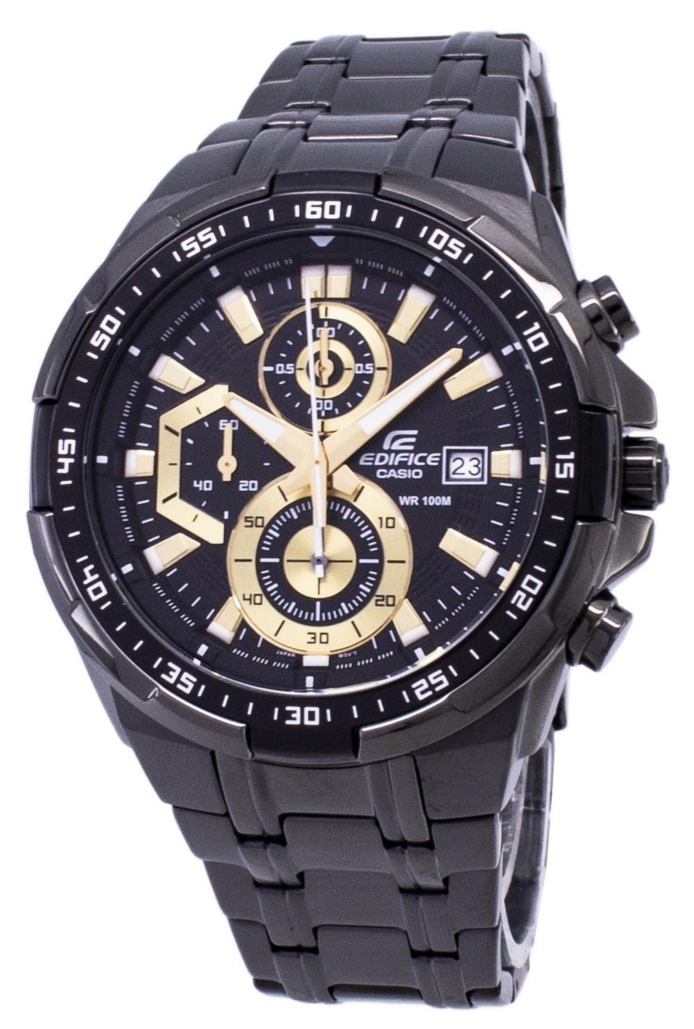 Casio Edifice Chronograph Quartz EFR-539BK-1AV EFR539BK-1AV Men's Watch