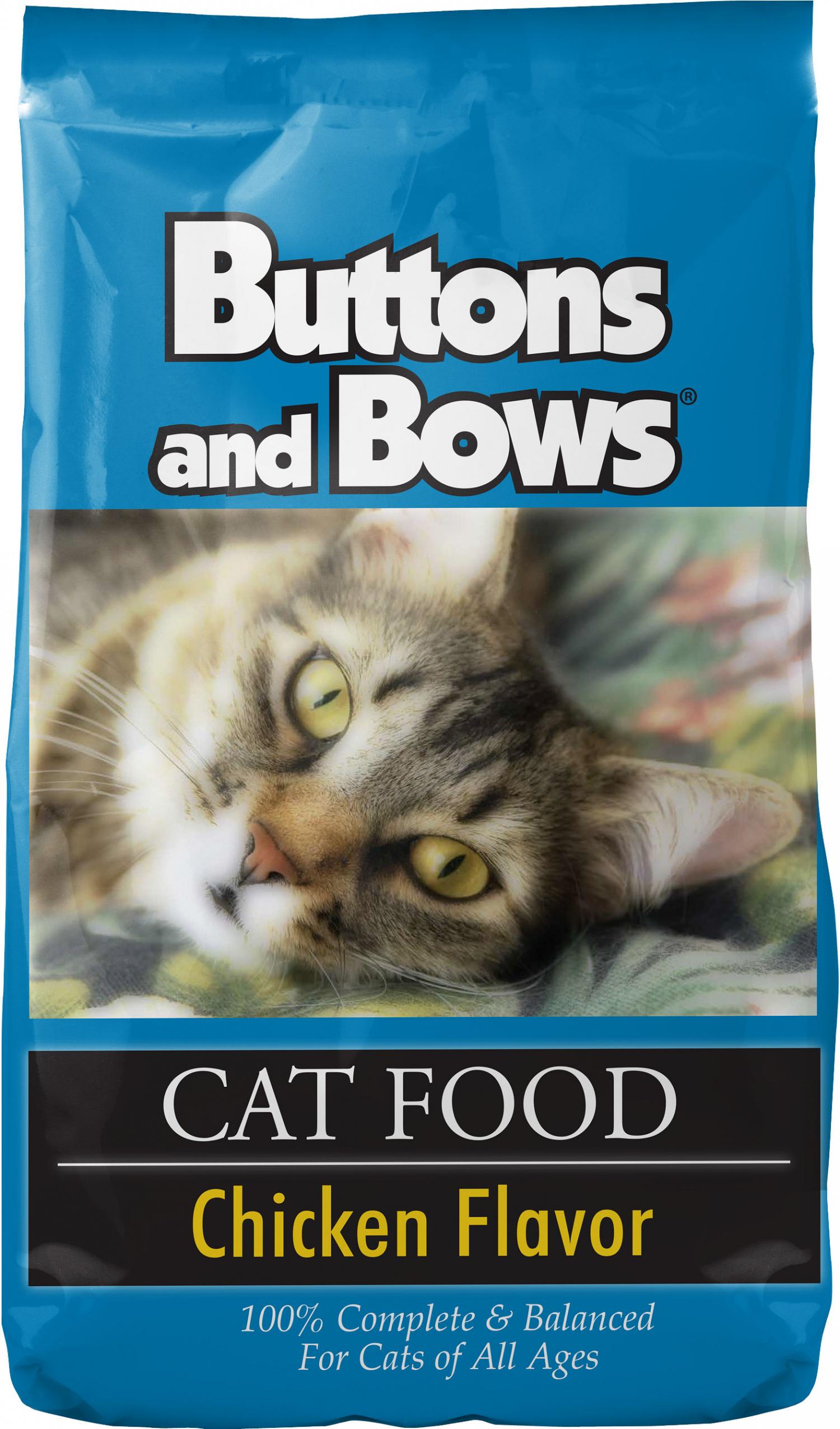 Buttons And Bows Cat Food