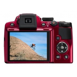Nikon Coolpix P500 12.1 MP Digital Camera (Red)