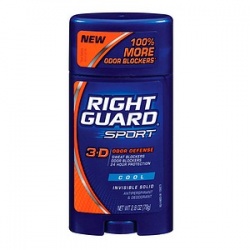 Right Guard Sport Antiperspirant & Deodorant Invisible Solid Cool - 2.8 oz