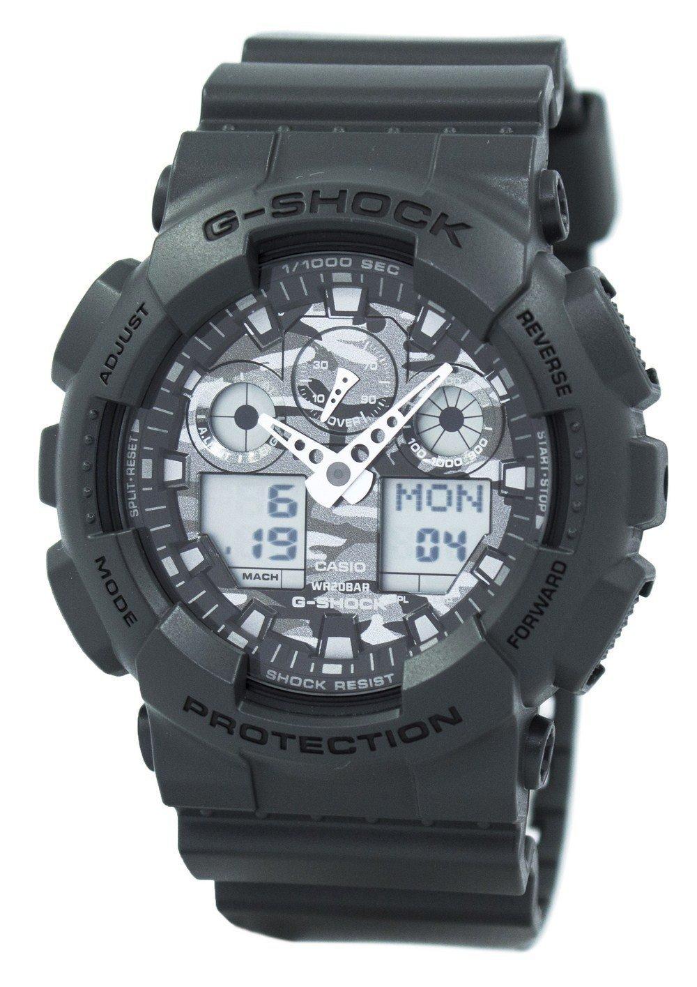 Casio G-Shock GA-100CF-8A GA100CF-8A Analog Digital 200M Men's Watch